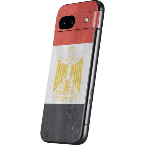 Egypt Flag Distressed Google Pixel 8a Skin